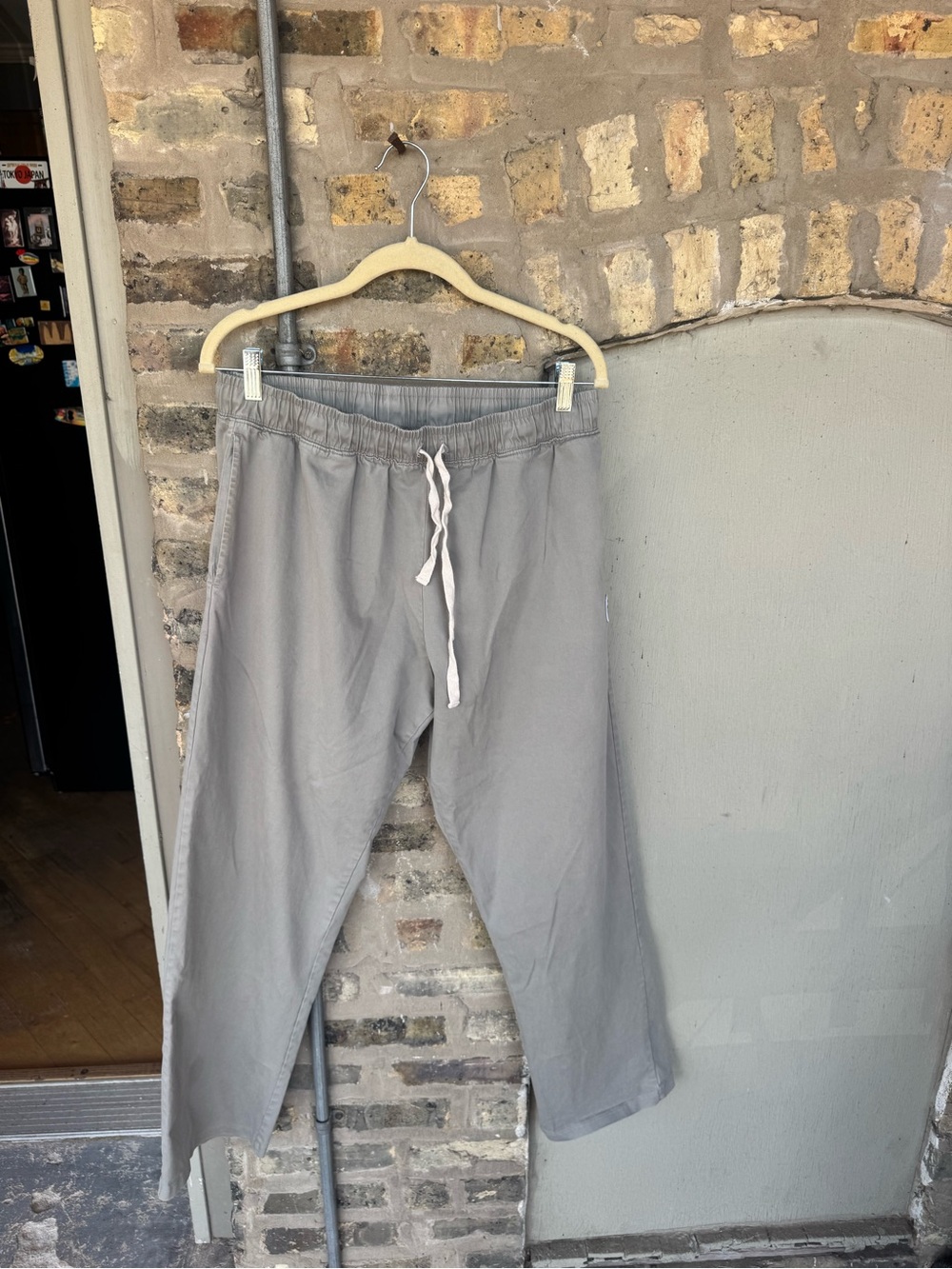 Standard Issue kaki Slacker Drawstring Pants